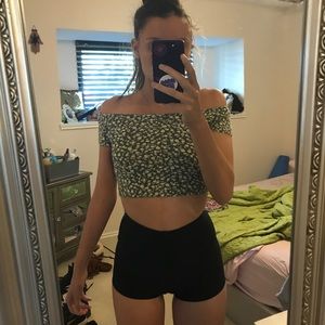 Iheartraves black high waisted shorts